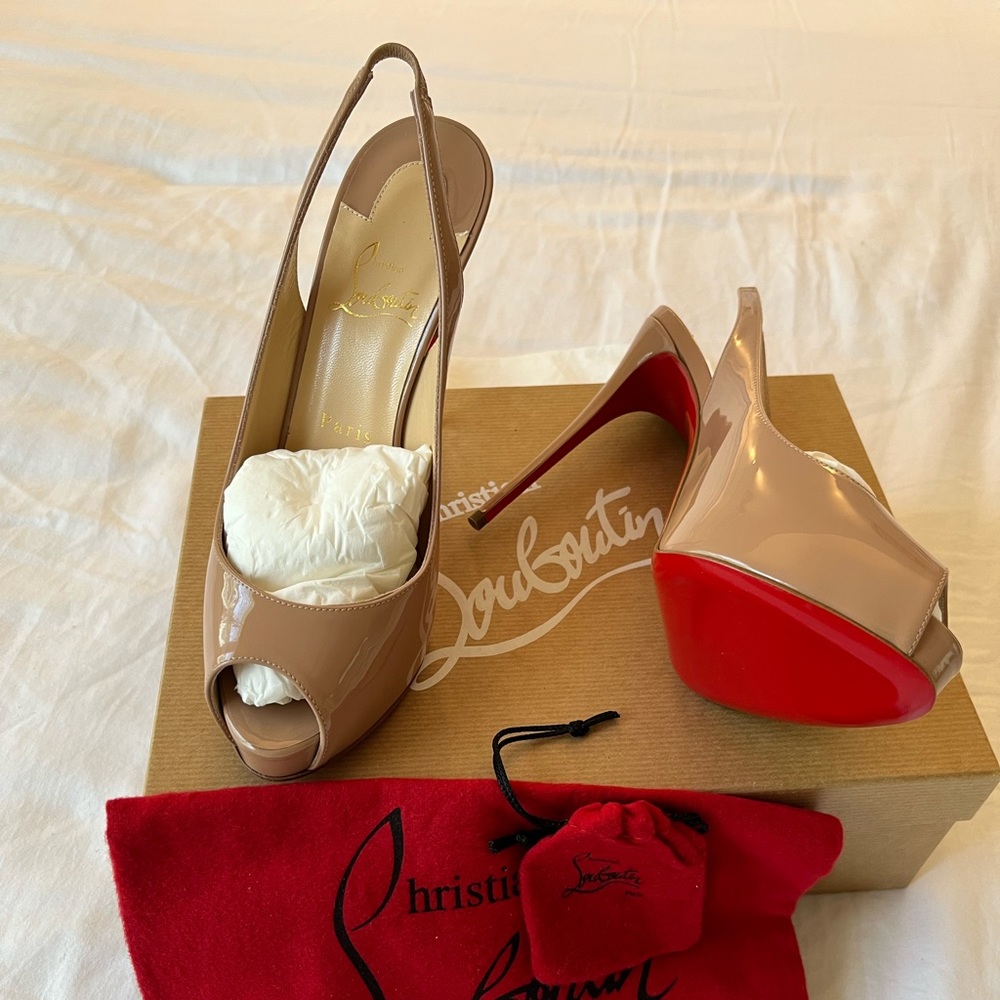 BNIB Christian Loubutin Private Number Size 38. Never Worn with Box & Dustbag.